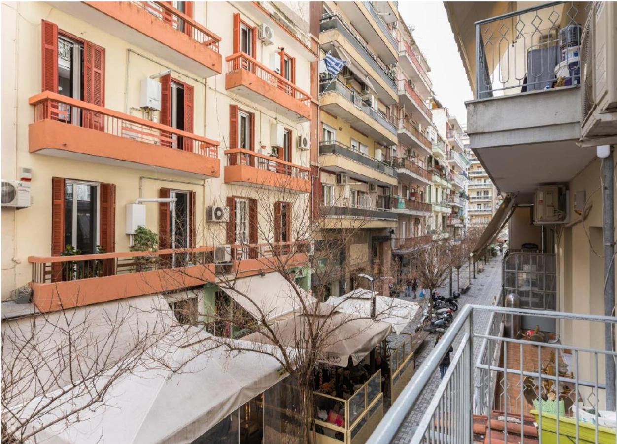 Apartament 2Bd- Perfect Location With Square View Saloniki Zewnętrze zdjęcie